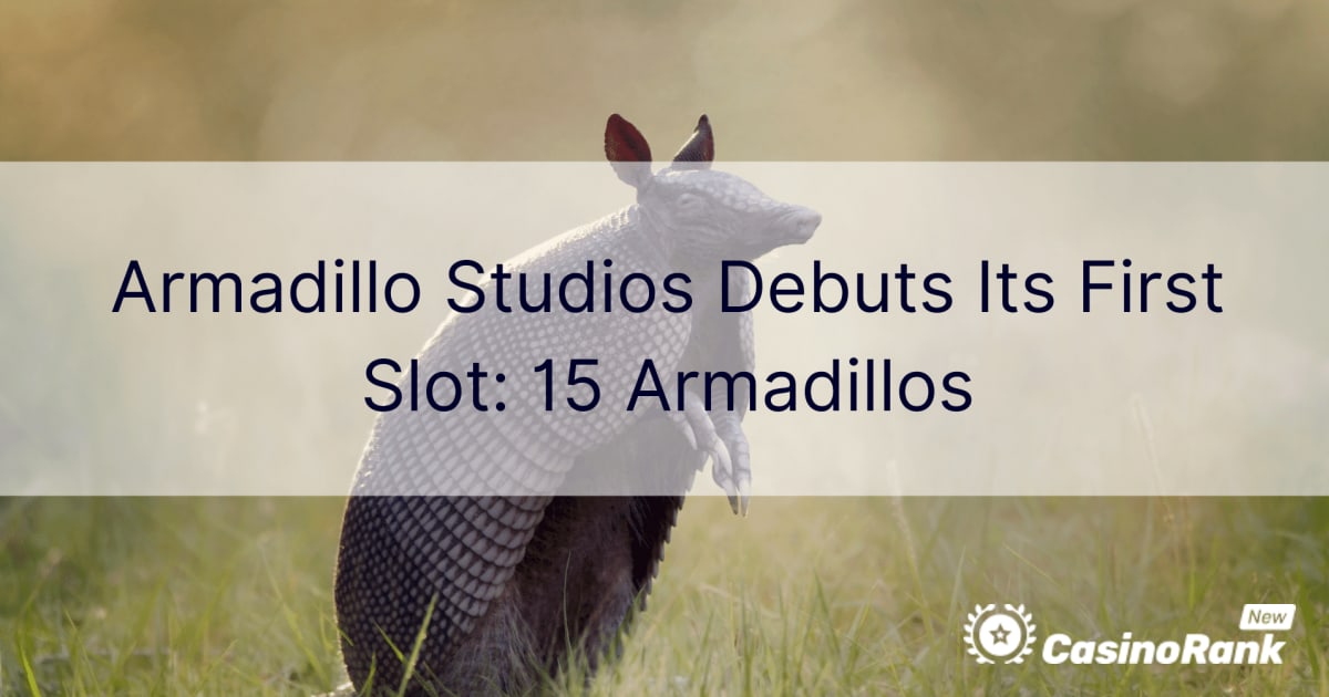 Armadillo Studios එහි පළමු ස්ථානය ආරම්භ කරයි: 15 Armadillos