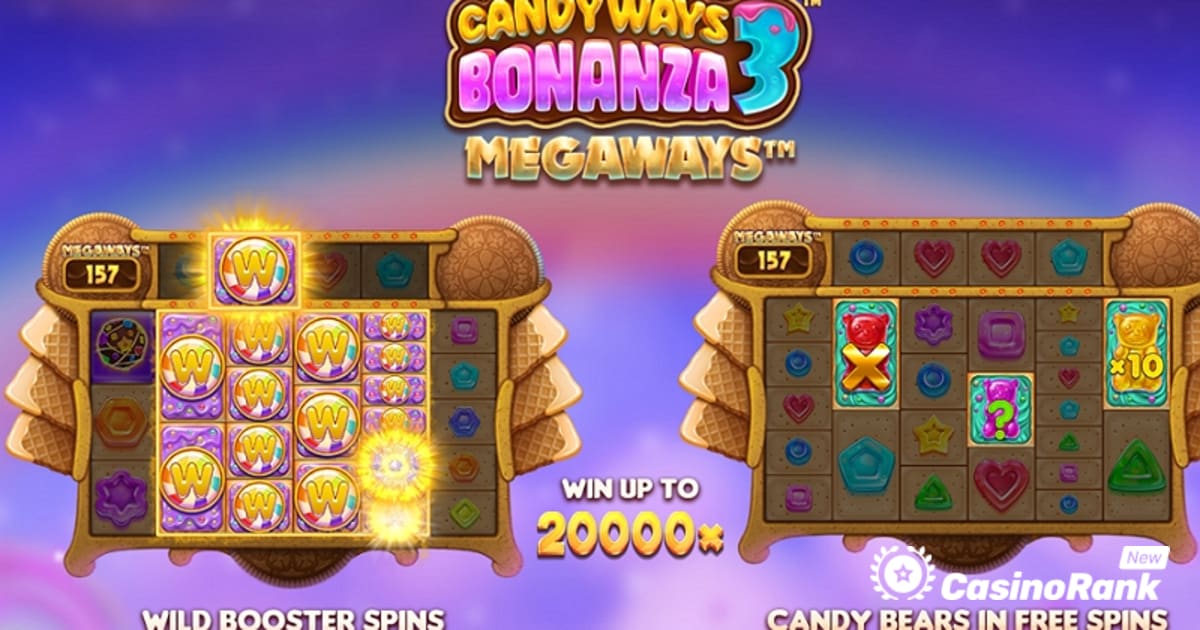 Stakelogic Candyways Bonanza 3 Megaways හි මිහිරි අත්දැකීමක් ලබා දෙයි