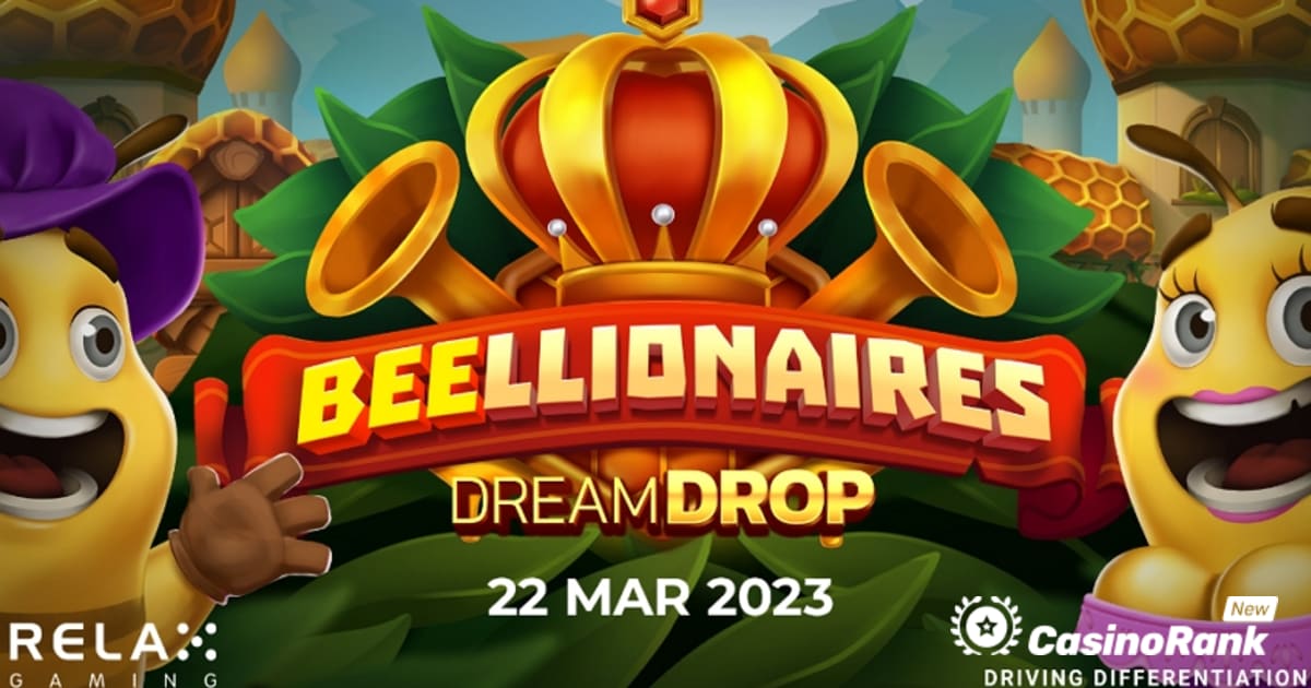 Relax Gaming විසින් Beellionaires Dream Drop 10,000x ගෙවීමක් සමඟ දියත් කරයි